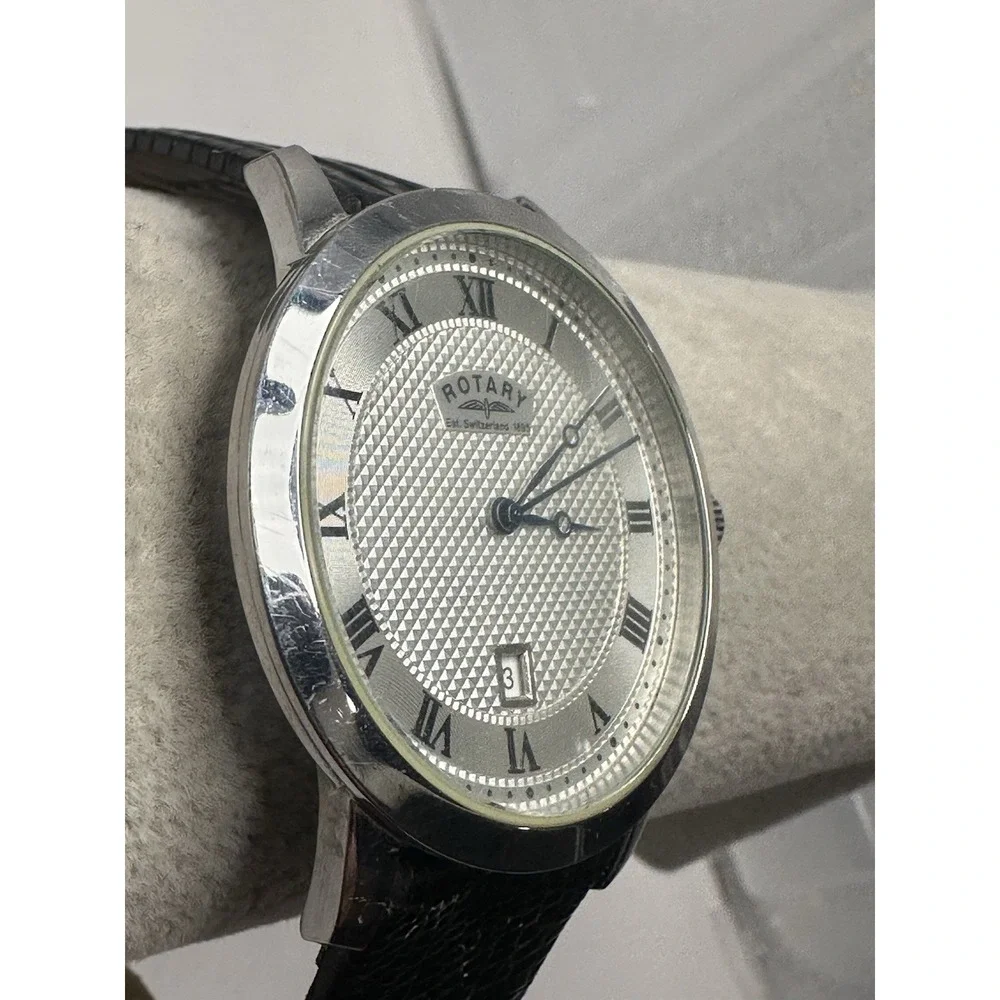 Rotary PLO-007133 New Battery Mens‎ Watch 40MM 8.25